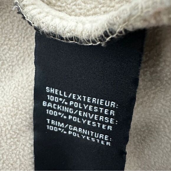 Bagatelle Women’s Faux Sherpa Teddy Shacket Front Pockets Tan Size XS - Picture 8 of 8